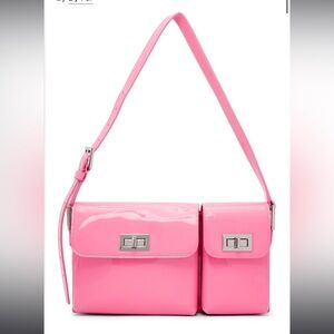 BY FAR SSENSE Exclusive Pink Billy Shoulder Bag